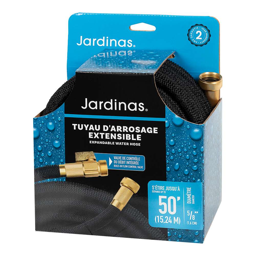 Tuyau d'arrosage extensible 50 pi