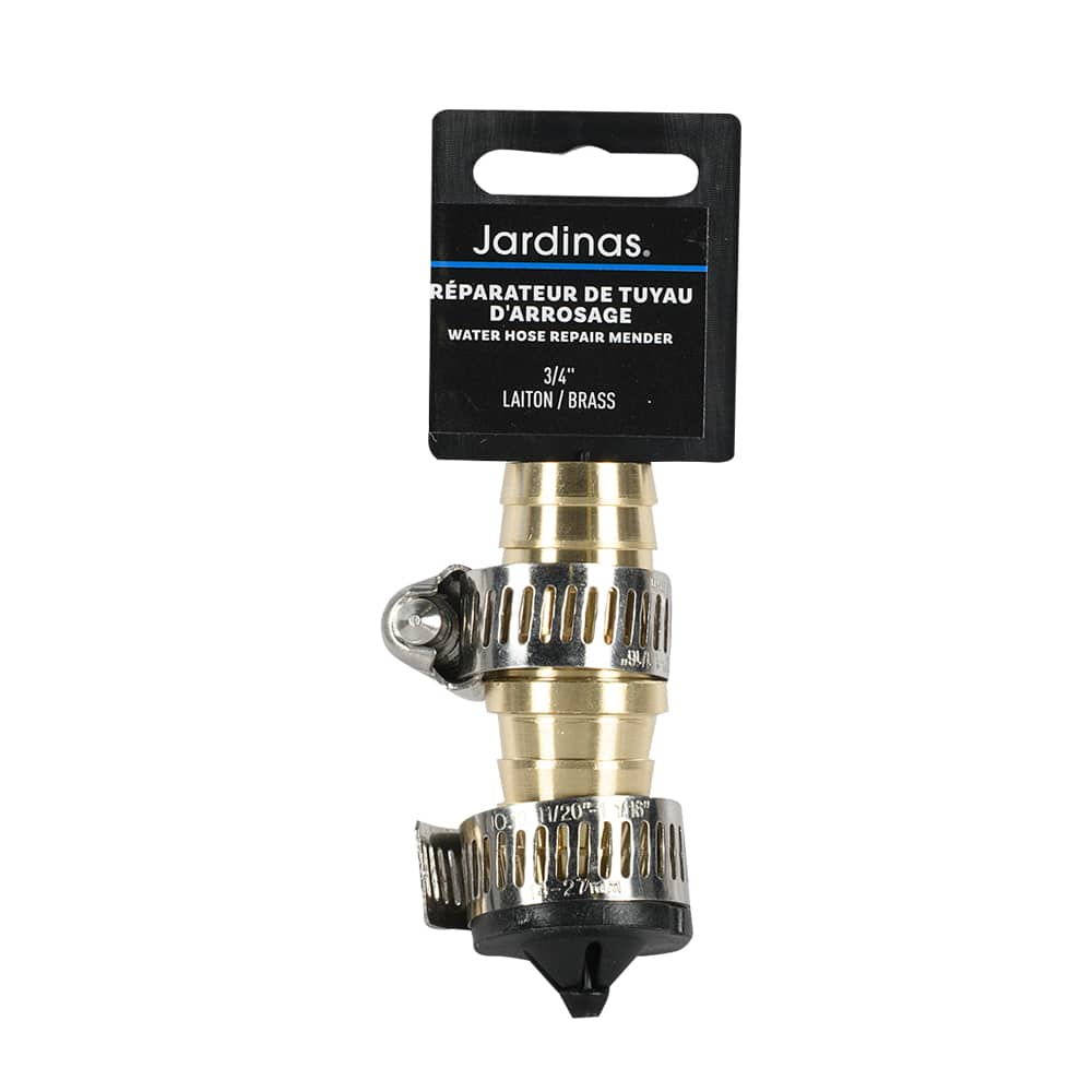 Ens. réparation de tuyau d'arrosage 3/4 po
