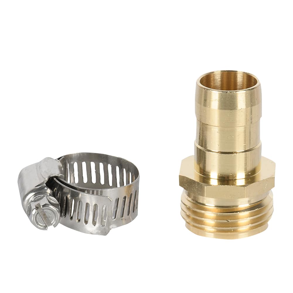 Raccord de réparation de tuyau d'arrosage 3/4 po M