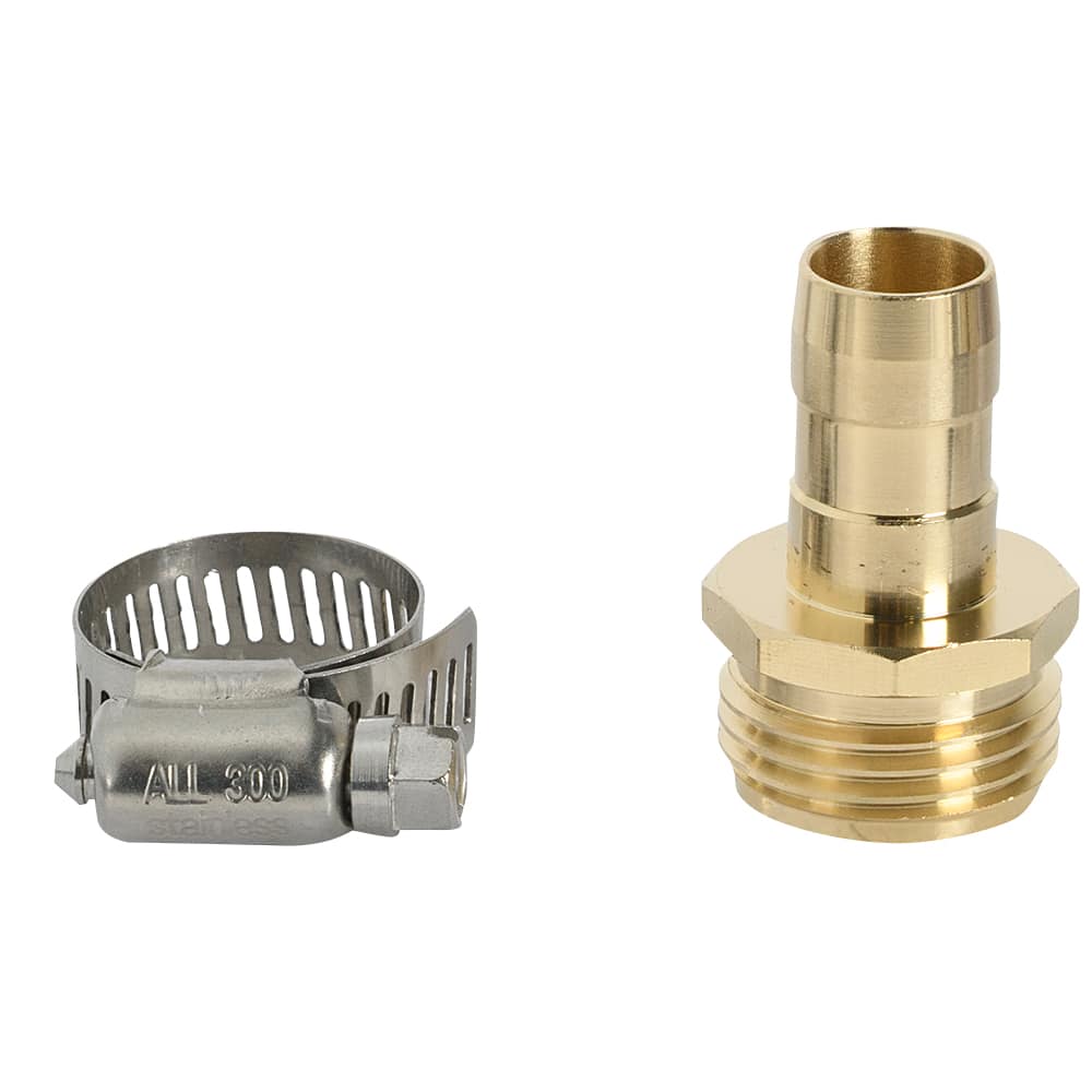 Raccord de réparation de tuyau d'arrosage 5/8 po M