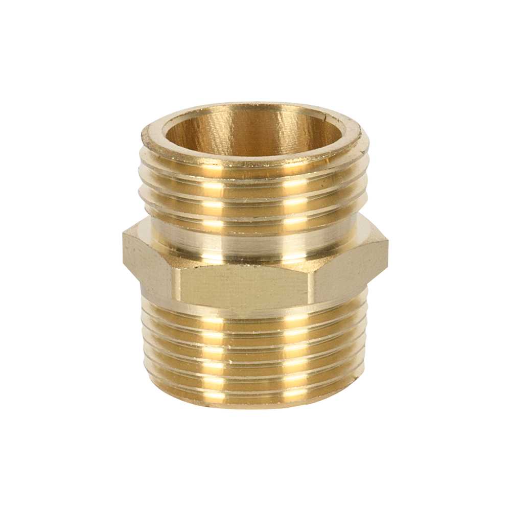 Water Hose Connector 3/4 in. GHT x 3/4 in. NPT (M x M)