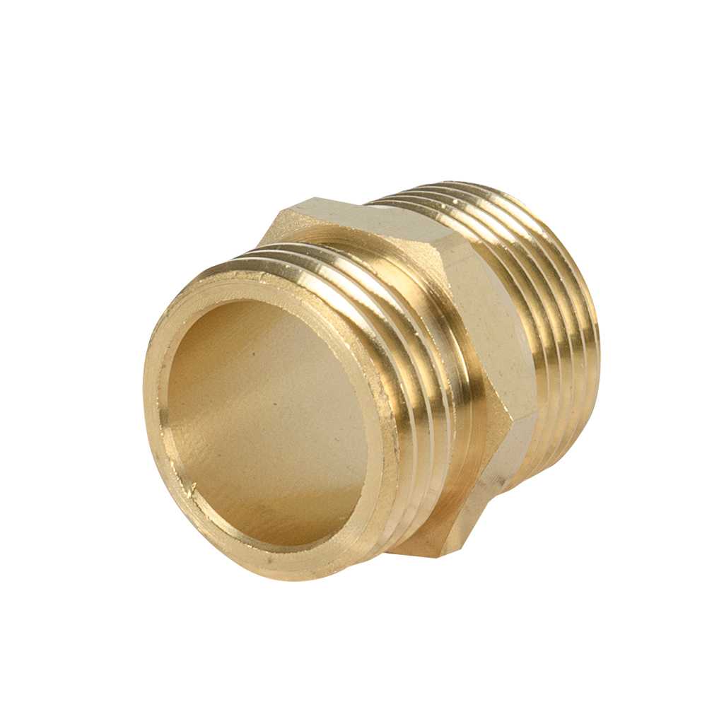 Water Hose Connector 3/4 in. GHT x 3/4 in. NPT (M x M)