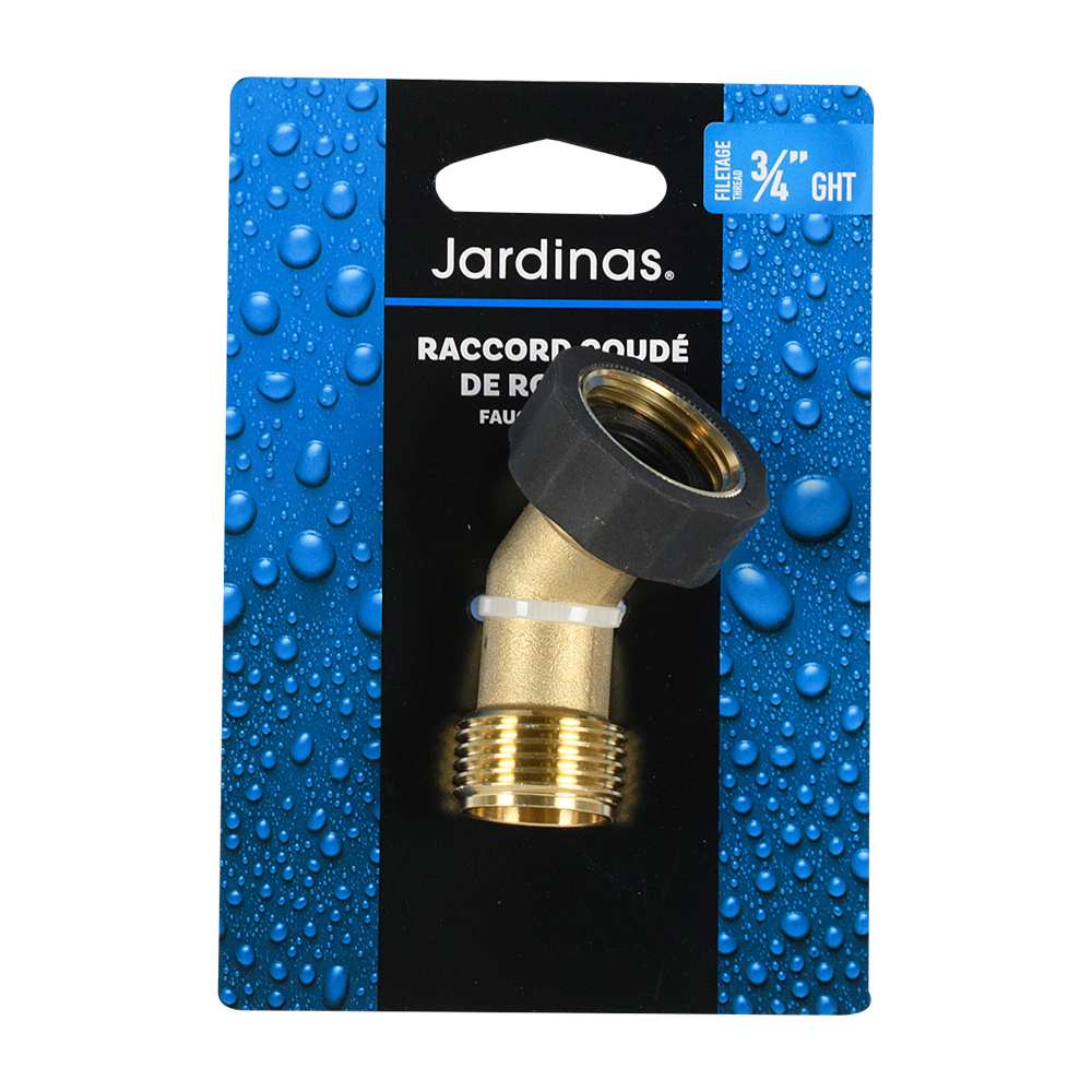 Raccord coudé de robinet JARDINAS