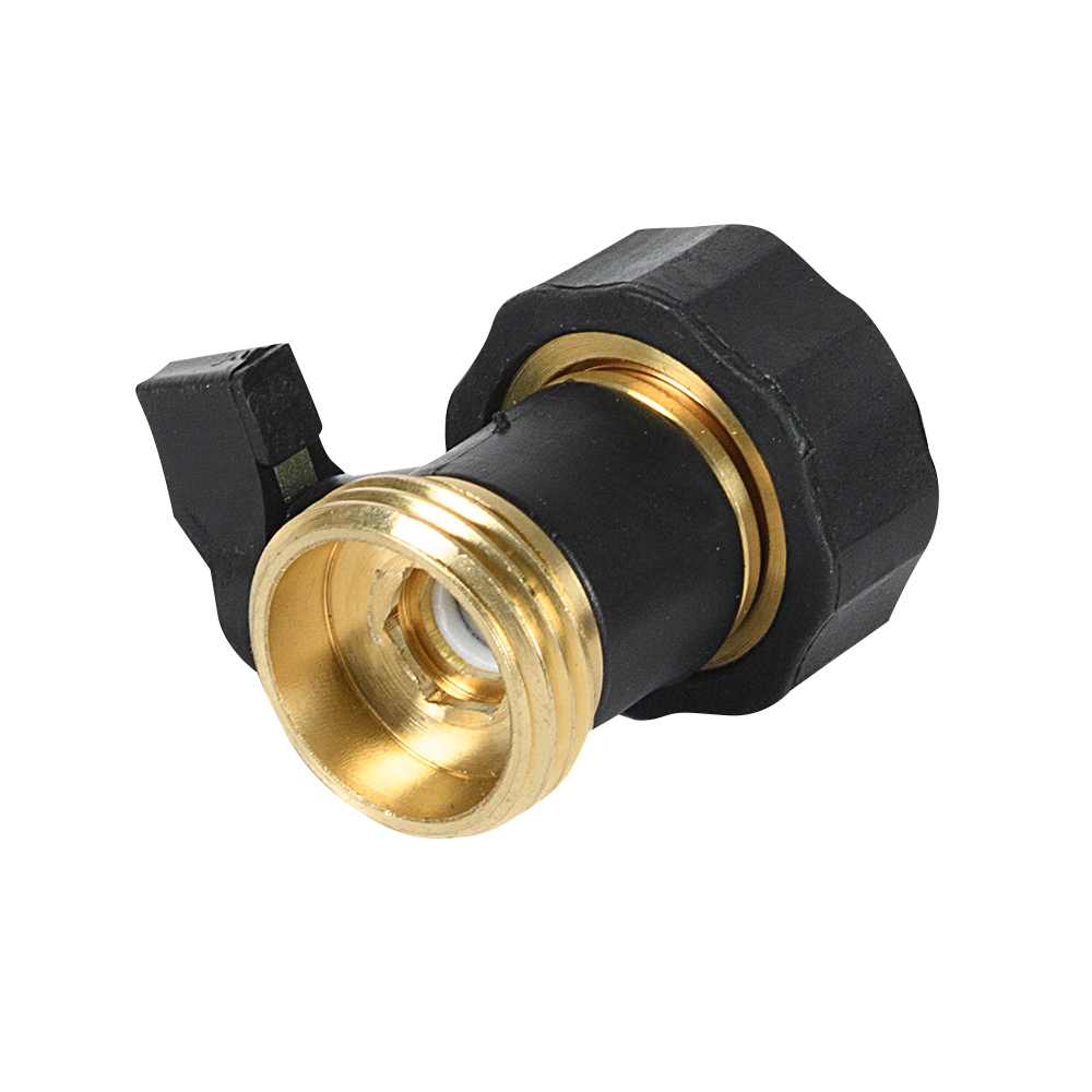 Robinet d'arrêt de tuyau d'arrosage