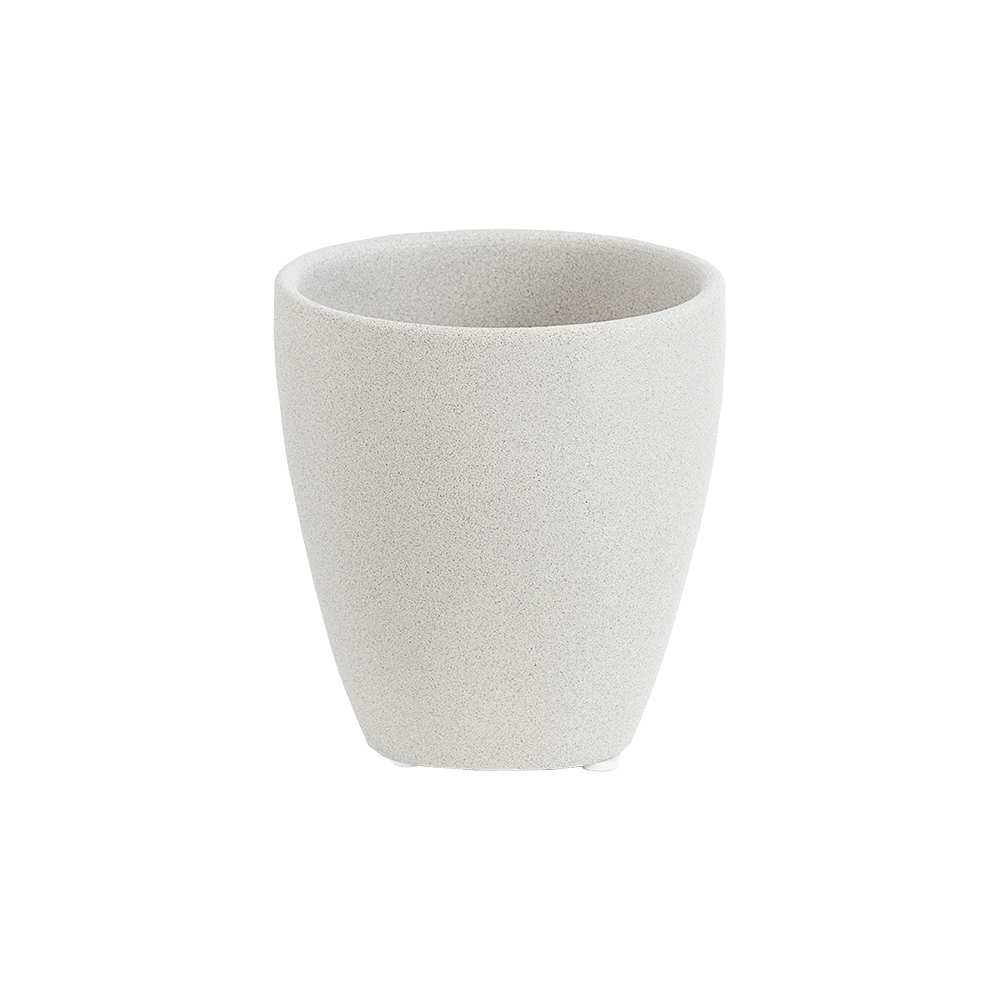 Cache-pot grège 3 5/8 po VERTUO