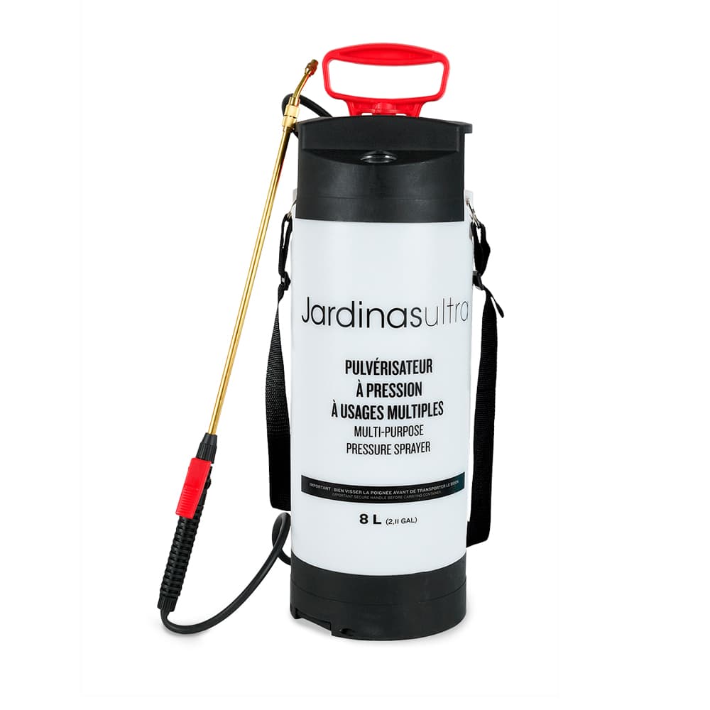 Multi-Purpose De Luxe Pressure Sprayer With Pressure Gauge 8 L