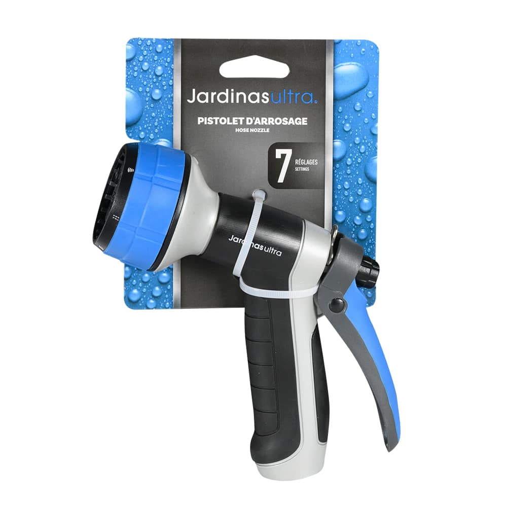 Pistolet d'arrosage à 7 réglages