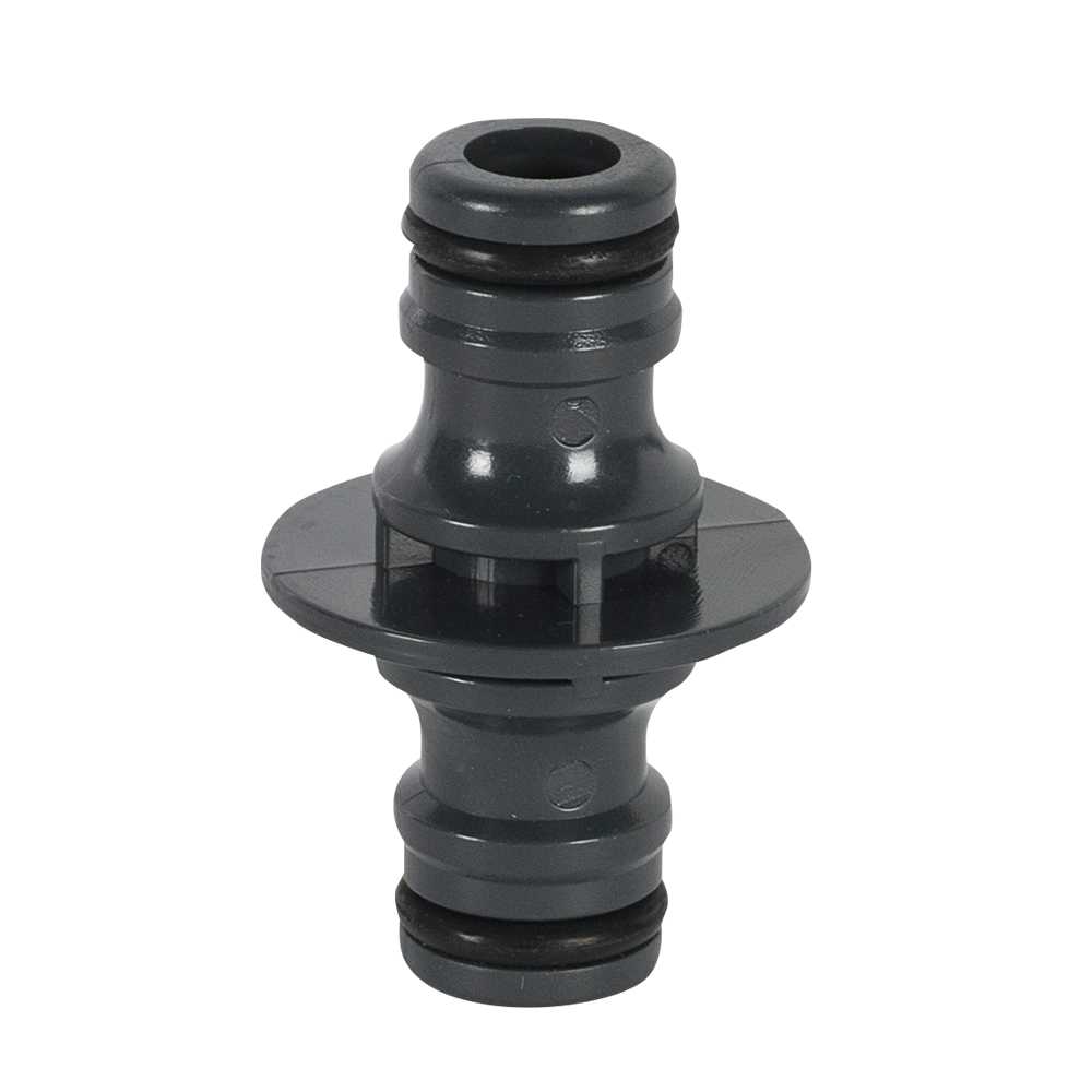 Raccord de tuyau d'arrosage à 2 voies