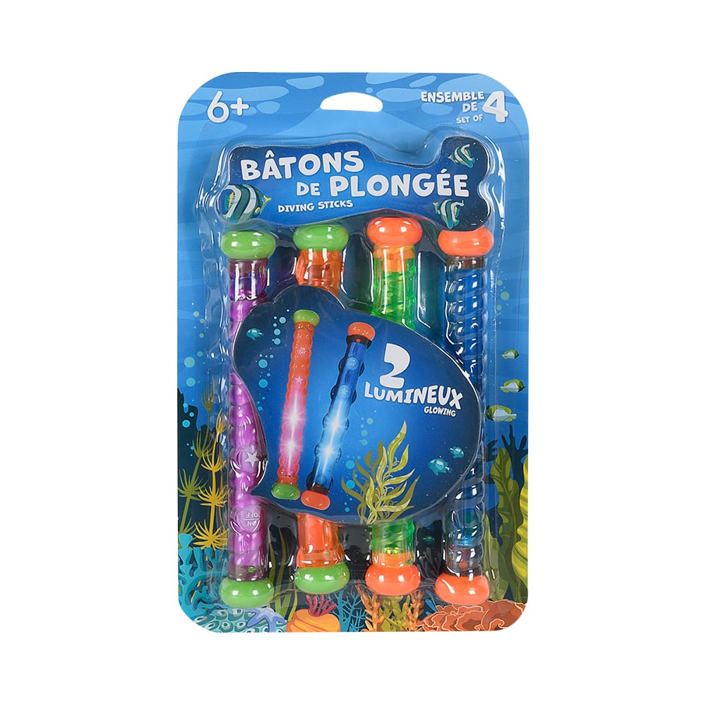 Bâtons de plongée Ens/4