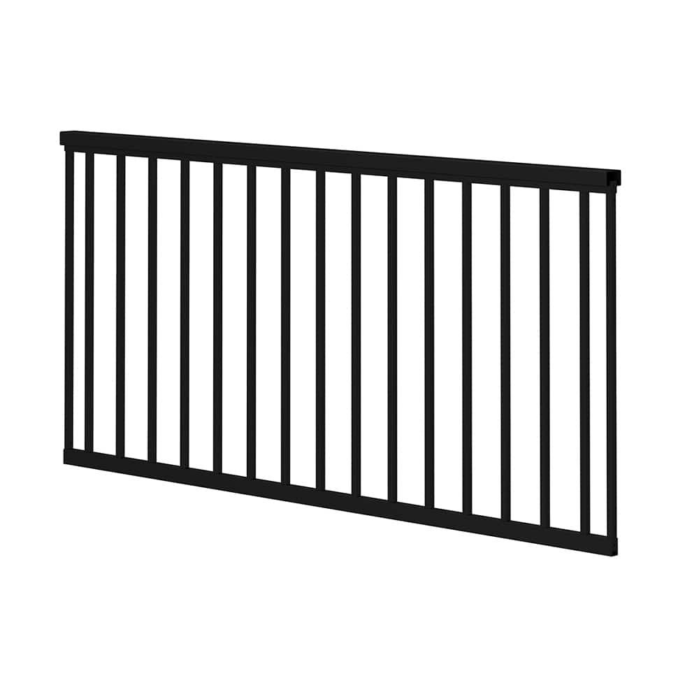 Rampe en aluminium Pillar noire 60&nbsp;po&nbsp;x&nbsp;36&nbsp;po