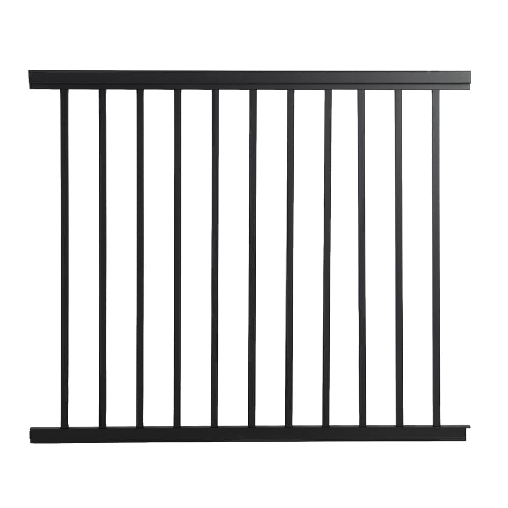 Rampe en aluminium Pillar noire 72&nbsp;po&nbsp;x&nbsp;36&nbsp;po