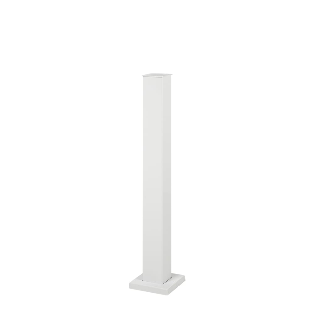 Pillar Aluminum Mounting Post White 36&nbsp;in.&nbsp;x&nbsp;2&nbsp;1/2&nbsp;in.