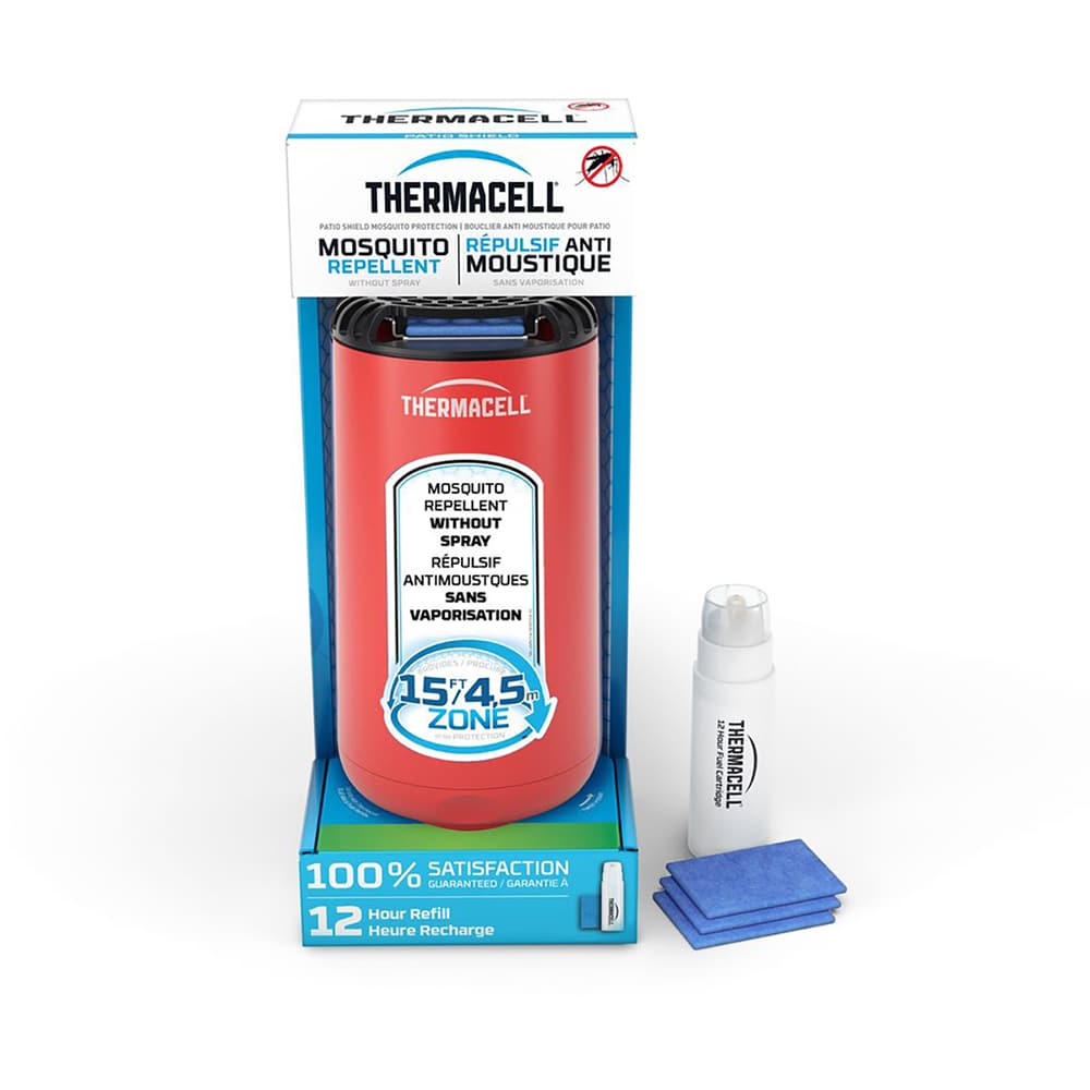 Insectifuge de zone Thermacell pour patio Rouge Fiesta