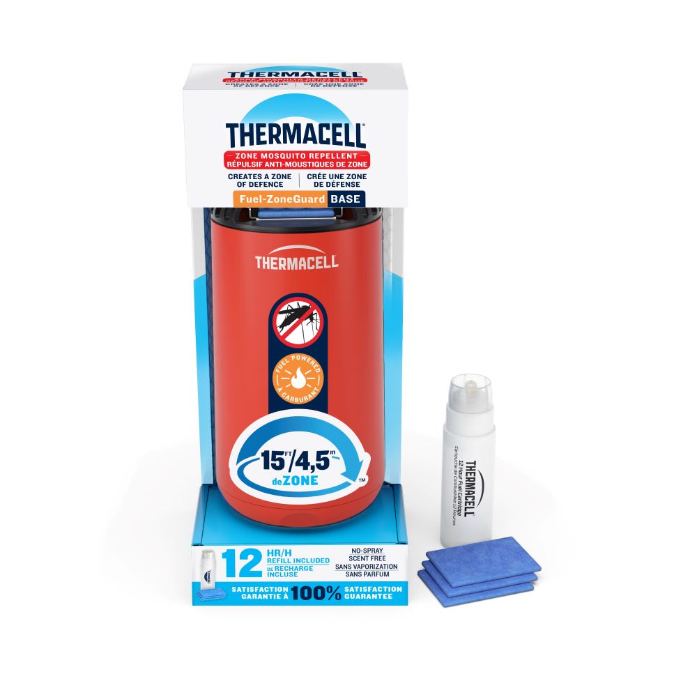 Thermacell Mosquito Area Repellent Patio Shield Fiesta Red