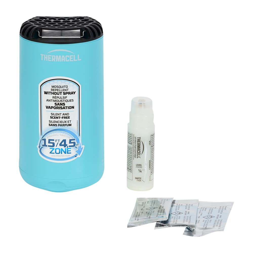 Insectifuge de zone Thermacell pour patio Bleu Glacier