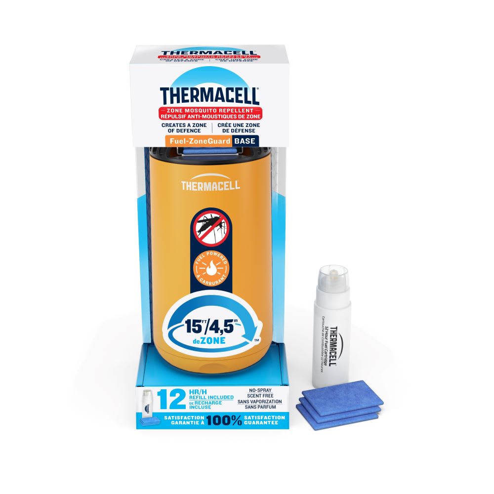 Thermacell Mosquito Area Repellent Patio Shield Citrus Yellow