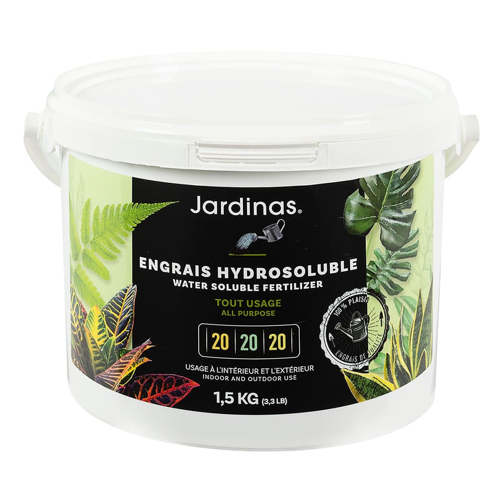 Engrais tout usage 20-20-20, 1,5 kg