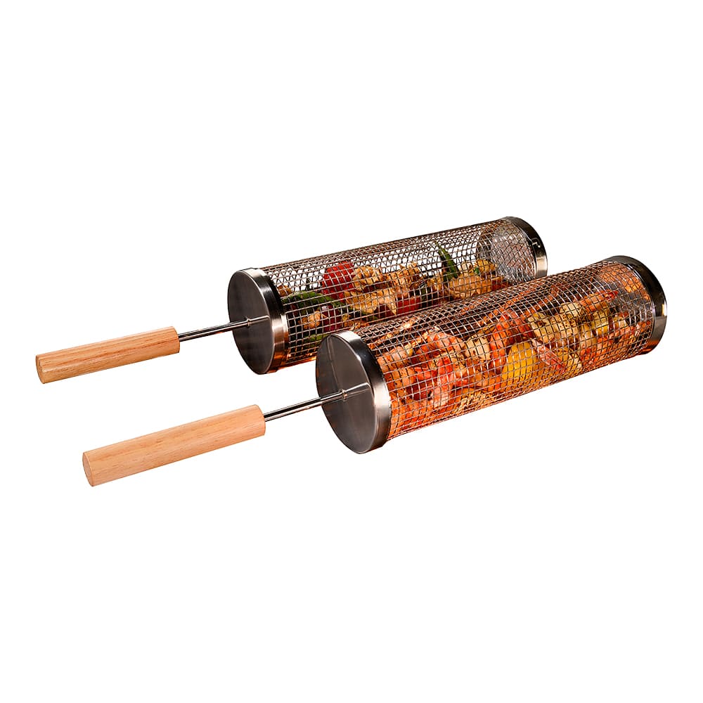 Paniers à grillades cylindriques Pqt/2