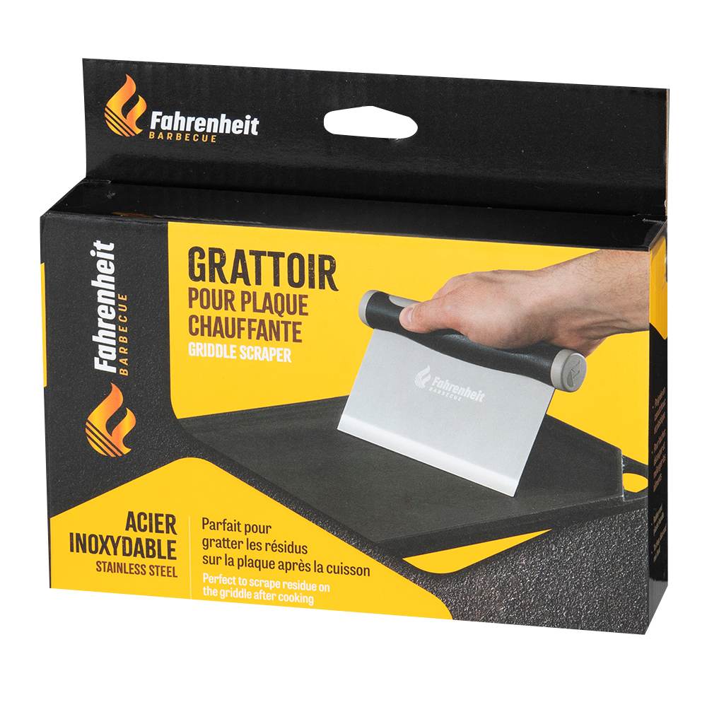 Grattoir pour plaque chauffante