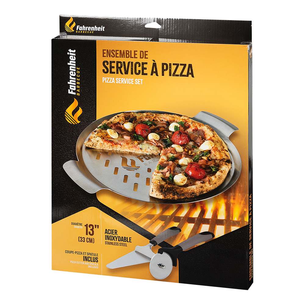 Ensemble de service à pizza