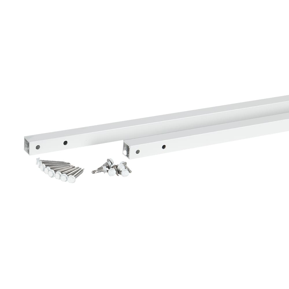 Barreaux d’attache pour rampe en aluminium Pillar 36&nbsp;po blanc Pqt/2