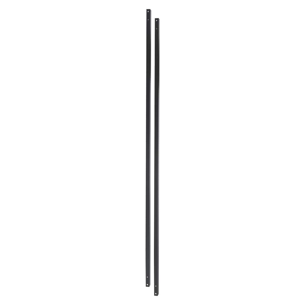Barreaux d’attache pour rampe en aluminium Pillar 36&nbsp;po noir Pqt/2