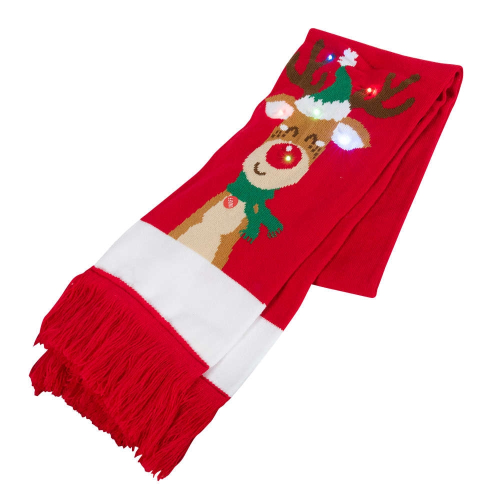 Foulard de Noël lumineux VERTUO