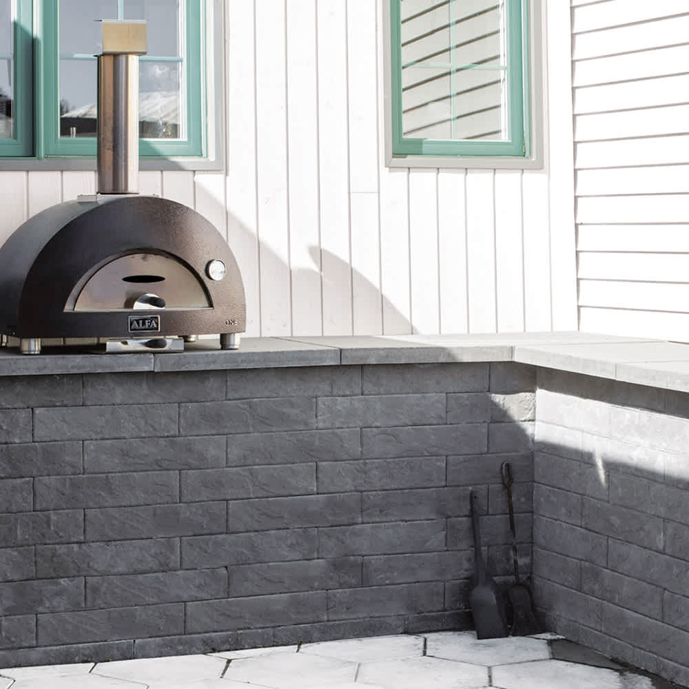 Muret Moderno charbon 18 po x 6 po