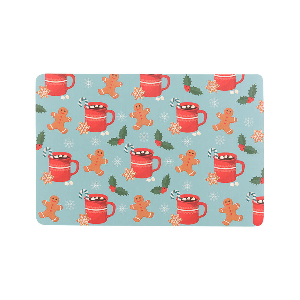 Napperon rectangulaire chocolat chaud 17 3/4 po x 11 3/4 po VERTUO