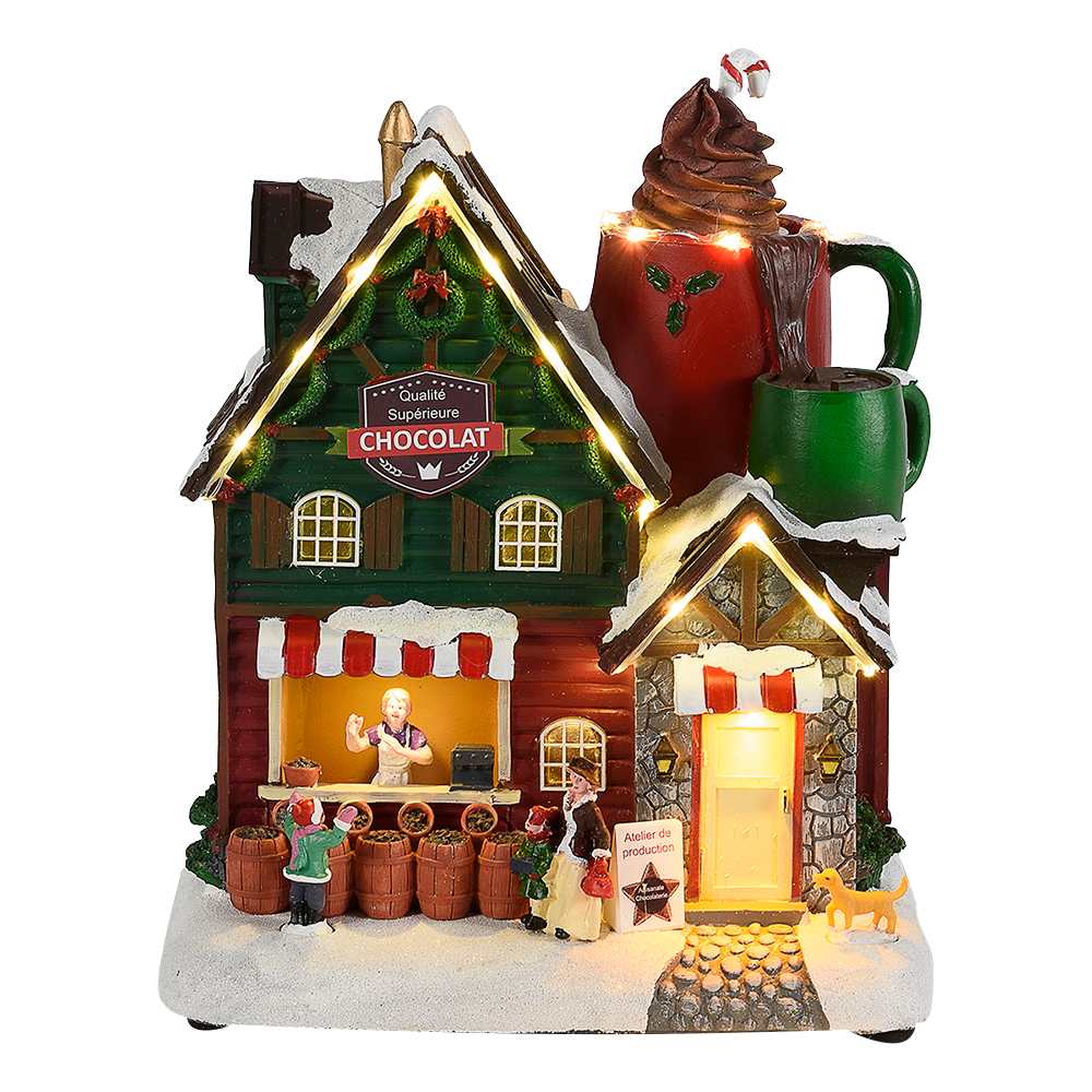 Chocolaterie musicale illuminée VERTUO