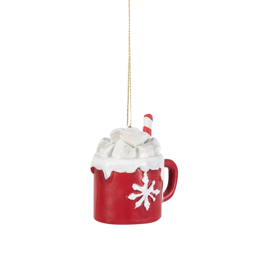 Ornement chocolat chaud 2 3/8 po VERTUO