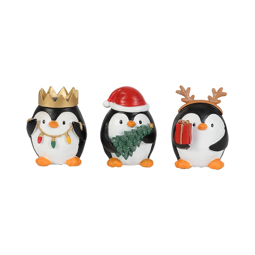 Ensemble de 3 pingouins VERTUO