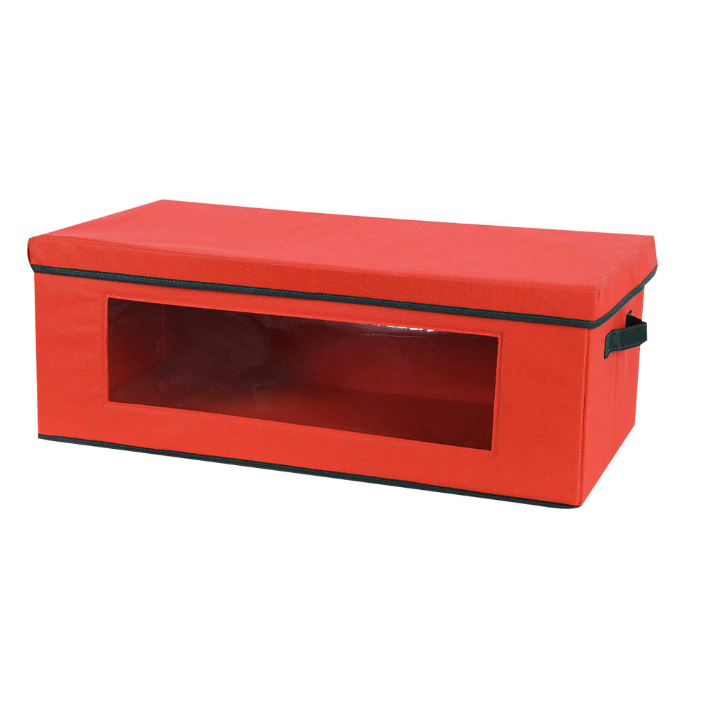 Coffre de rangement pour décorations de Noël 27 1/8 po x 13 3/4 po x 9 7/8 po 