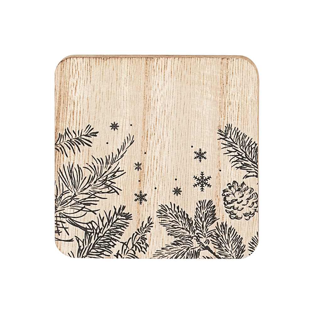 Sous-verres Joyeuses fêtes VERTUO