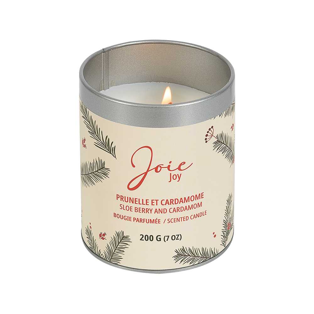 Bougie parfumée prunelle et cardamome 200 g