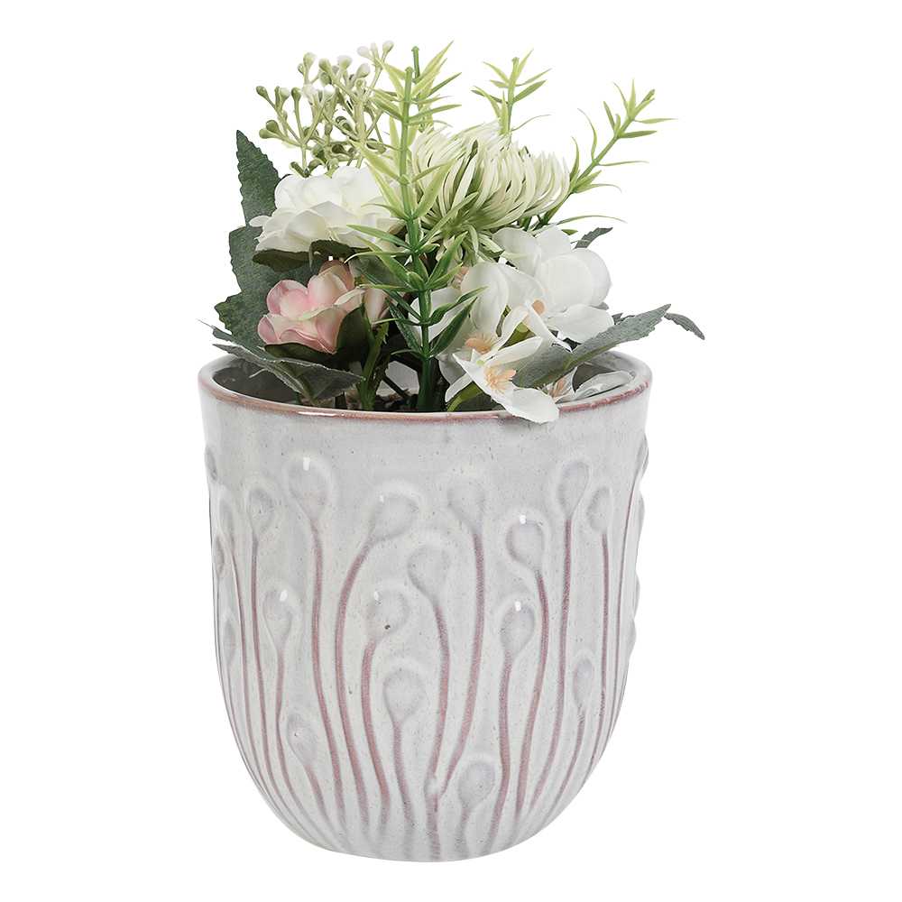 Pot Cover 5 3/8 in. Antique White VERTUO