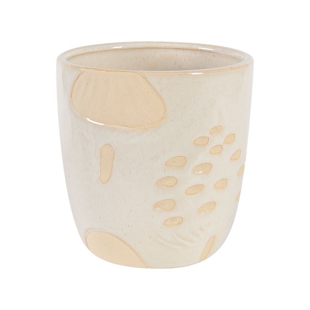 Pot Cover 5 3/8 in. Antique White VERTUO