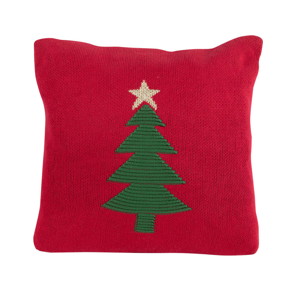 Coussin arbre vert 17 3/4 po x 17&nbsp;3/4&nbsp;po VERTUO