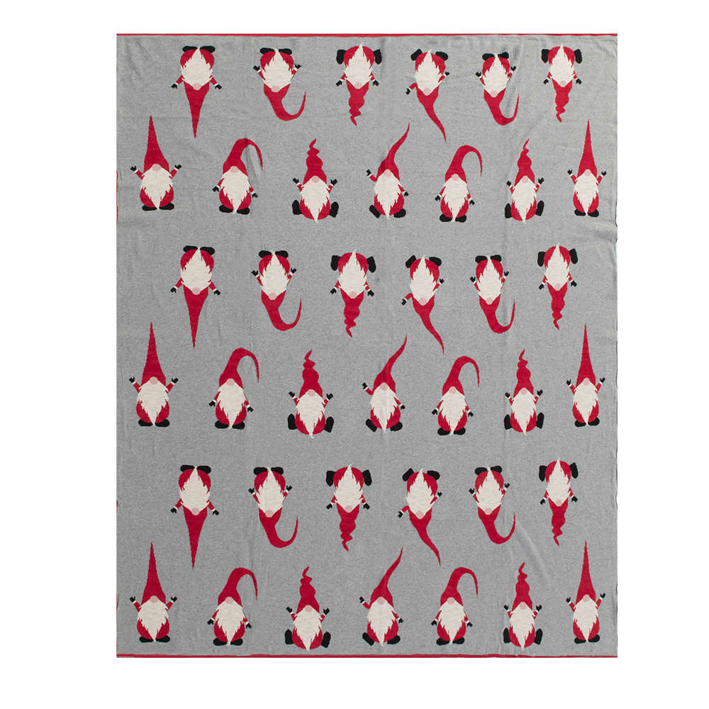 Jeté gnomes 51 1/8 po x 63 po VERTUO