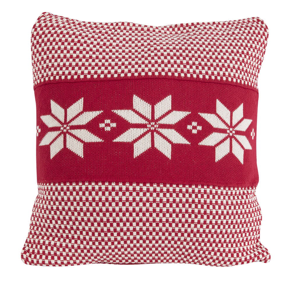 Coussin flocons 17 3/4 po x 17 3/4&nbsp;po VERTUO