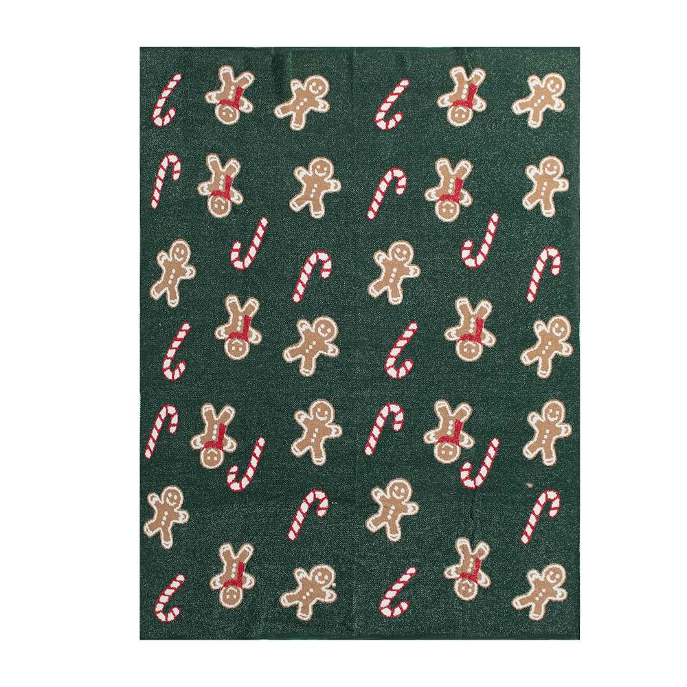 Jeté pain d'épices 51 1/8 po x 63 po VERTUO