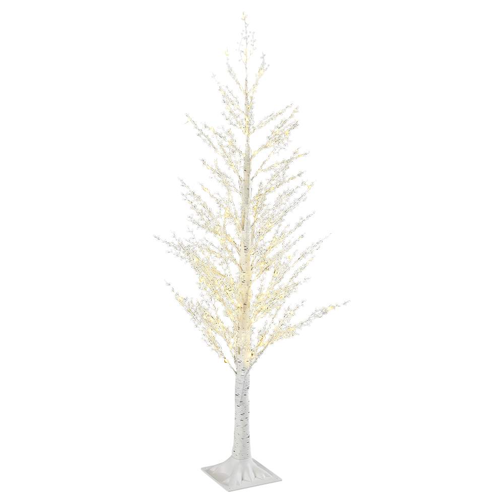 Bouleau illuminé 4 pi 11 po