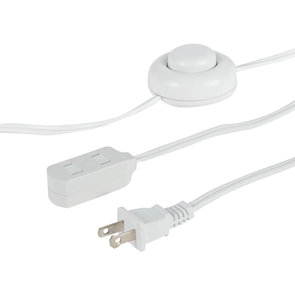 Rallonge électrique d'intérieur avec interrupteur 2,7&nbsp;m