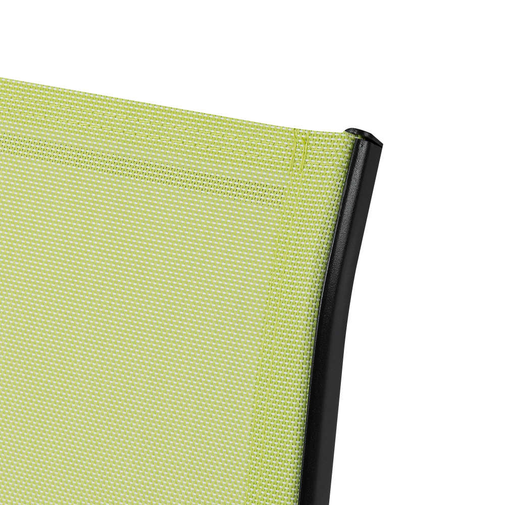 VERTUO Green Steel Kids Patio Chair