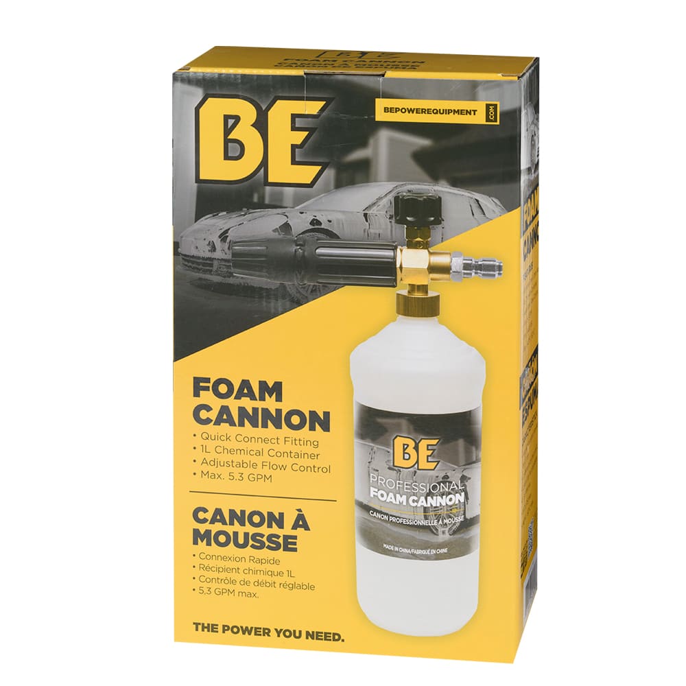 Canon à mousse à haute pression