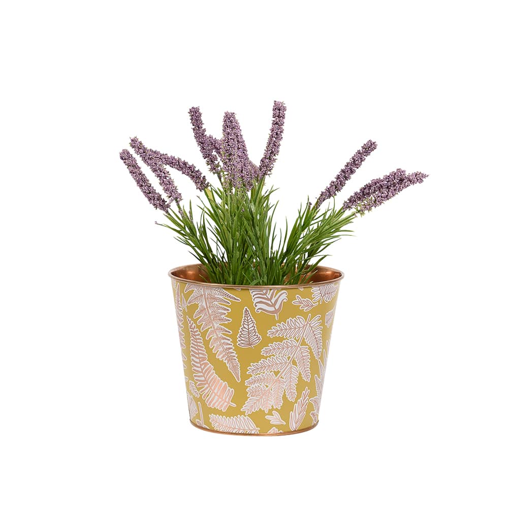 Cache-pot métallique Fougères 5&nbsp;1/8&nbsp;po VERTUO