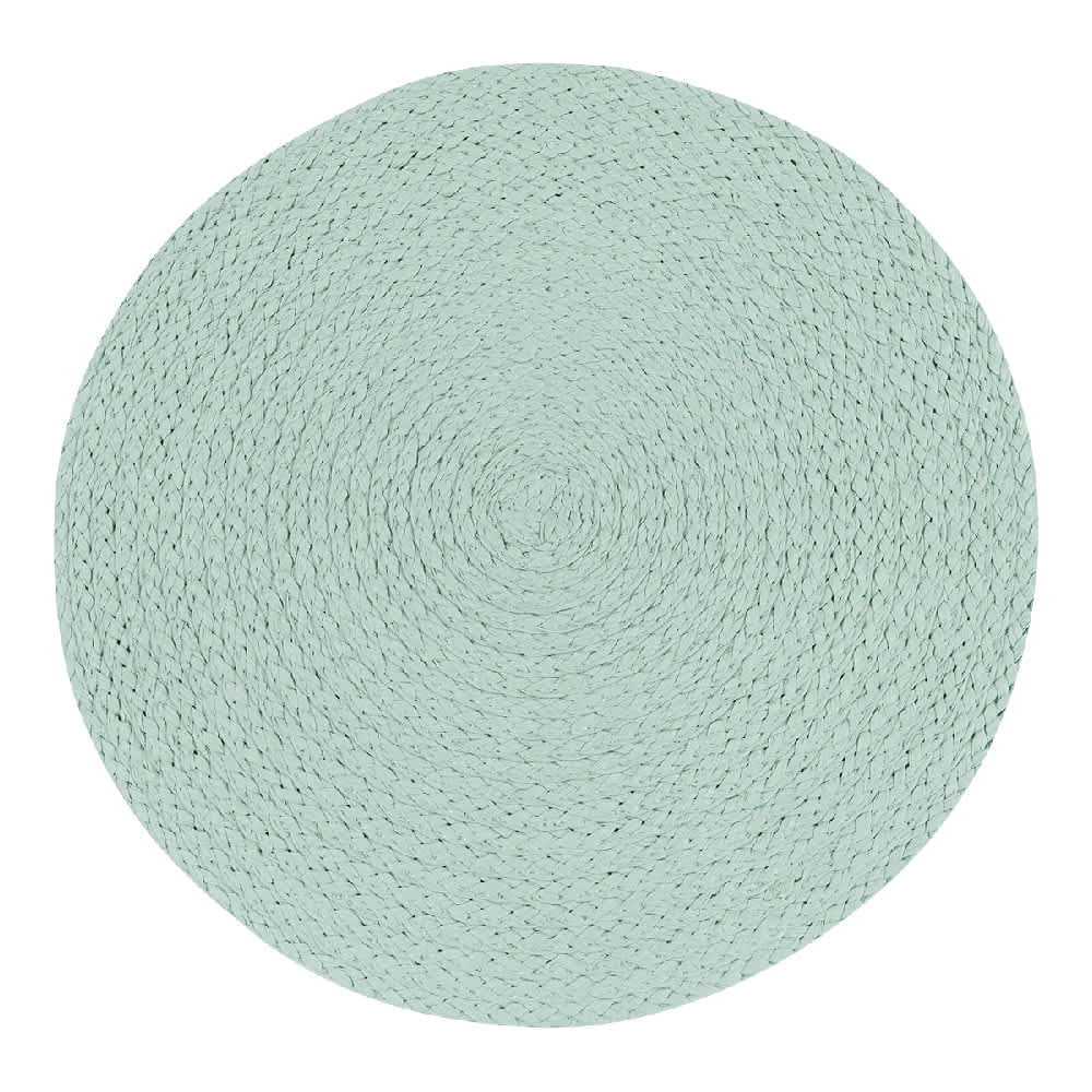VERTUO Round Placemat Aqua 15 in.