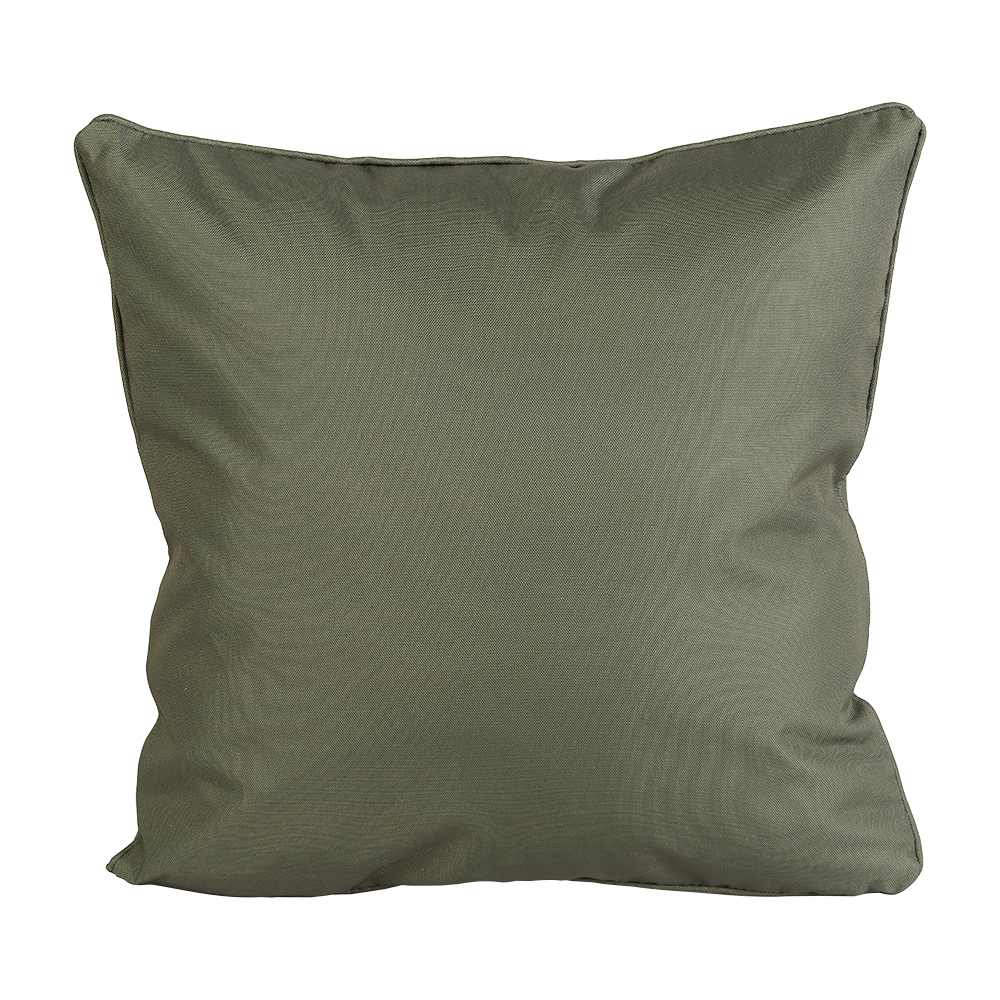 Khaki Patio Cushion 17 3/4 in x 17 3/4 in