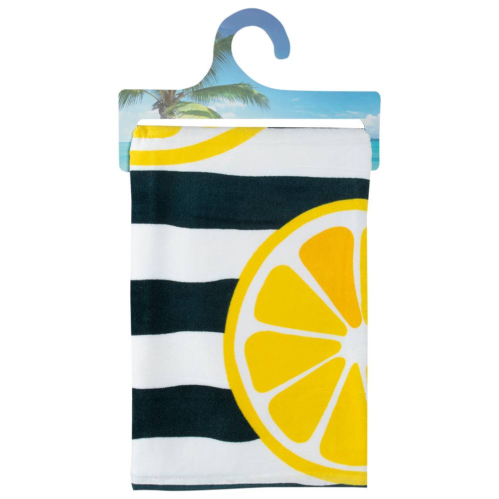 Serviette de plage Citrons 29 1/2 po x 59 po