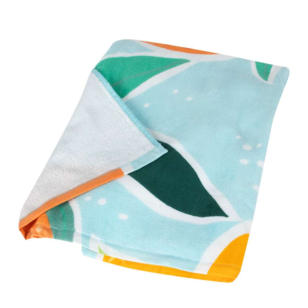 Serviette de plage Oranges 29 1/2 po x 59 po